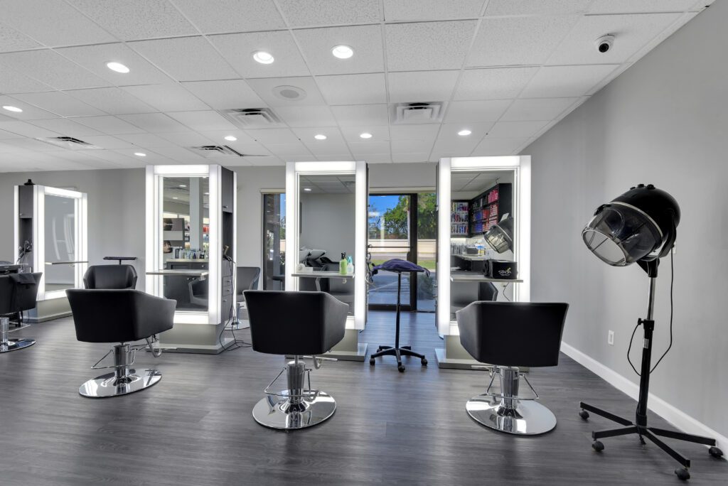 Salon Space after an FFI Remodel